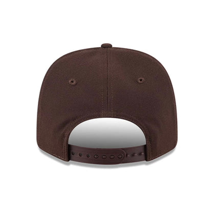 Pictured is this MLB New York Yankees 9SEVENTY Stretch Snap cap in dark brown. 6