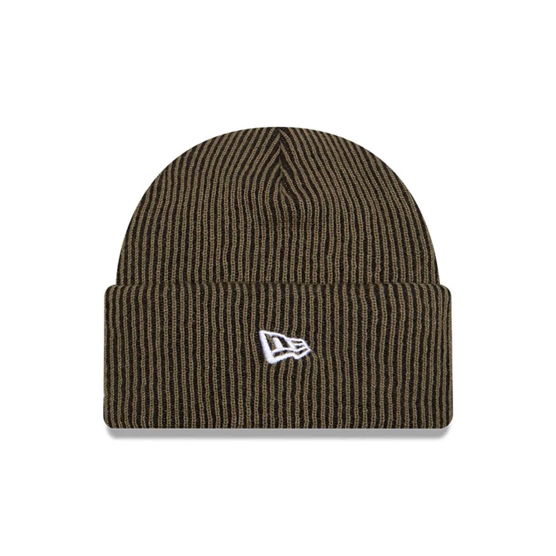 Pictured is this MLB Rib New York Yankees Cuff Knit Beanie hat in Dark Green. 3