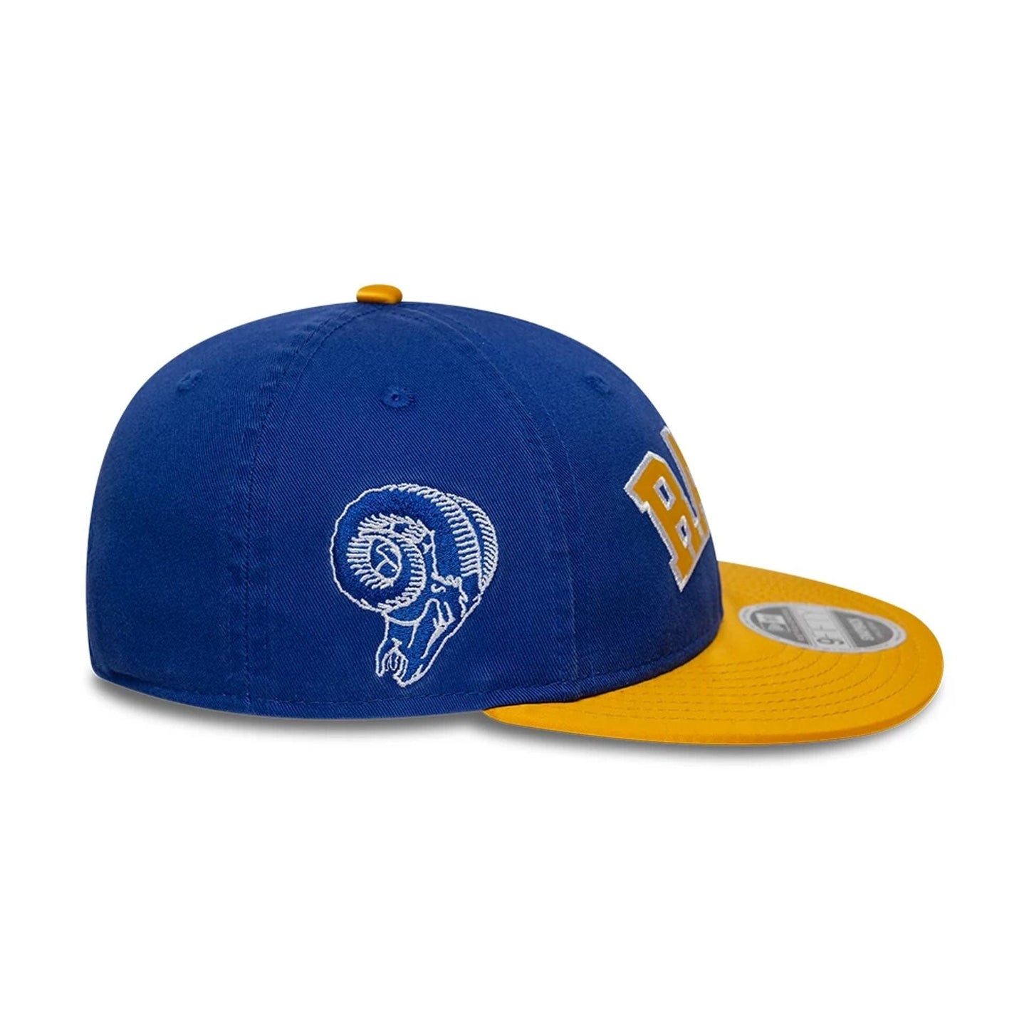 This is a LA Rams NFL Historic Blue Retro Crown 9FIFTY Adjustable Cap 4