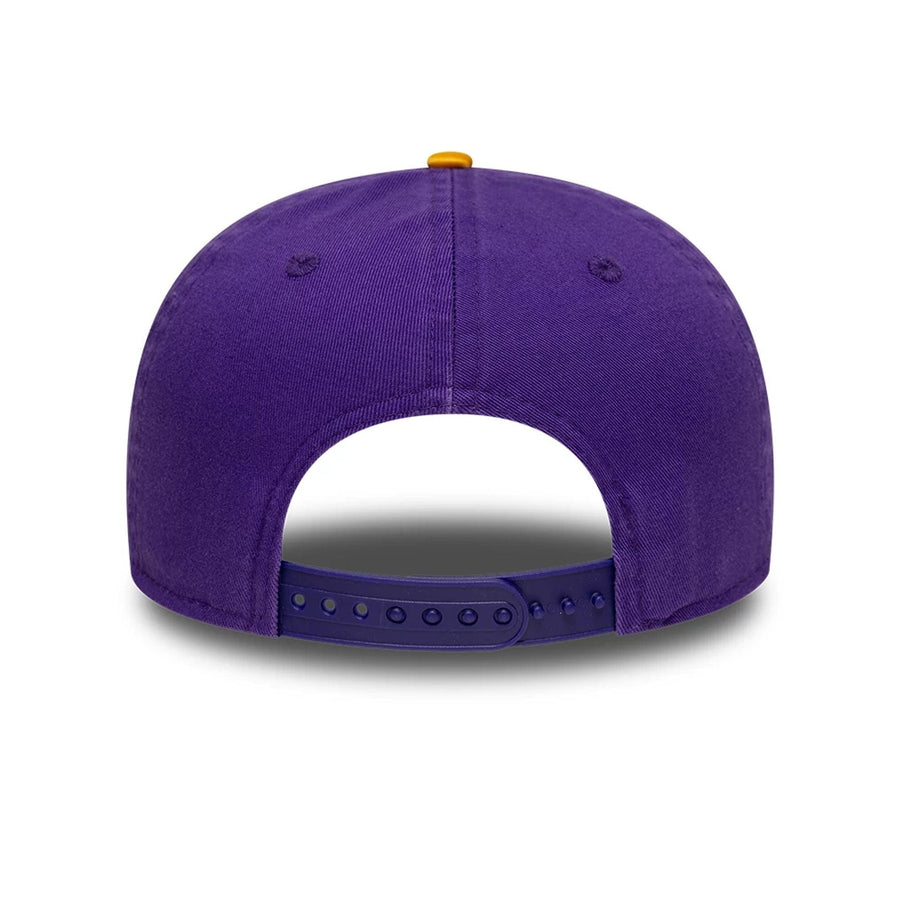 This is a Minnesota Vikings NFL Historic Purple Retro Crown 9FIFTY Adjustable Cap 7