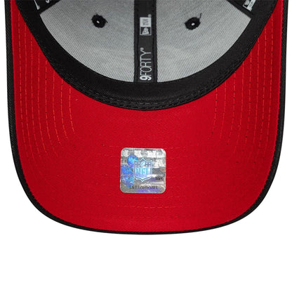 This is a Atlanta Falcons NFL International Series Games Berlin 2025 Black 9FORTY Adjustable Cap 2