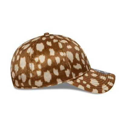 This is a LA Dodgers Animal Print Dark Beige 9TWENTY Adjustable Cap 6