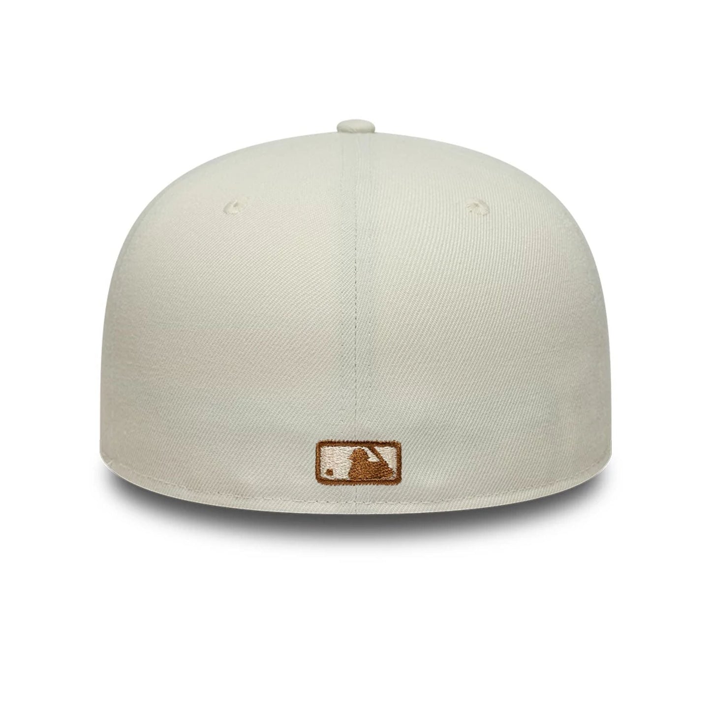 This is a LA Dodgers Animal Print Beige 59FIFTY Fitted Cap 4