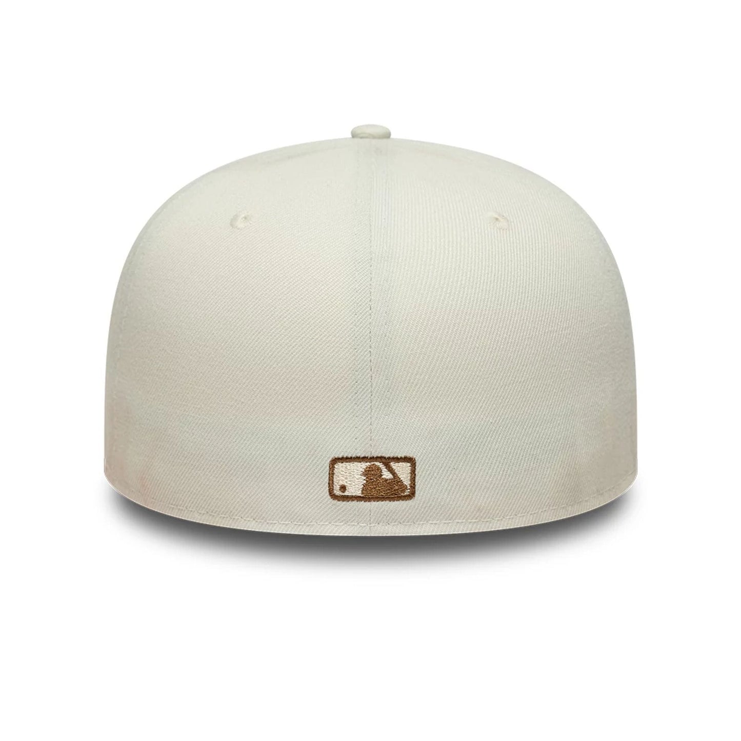 This is a New York Yankees Animal Print Leopard Beige 59FIFTY Fitted Cap 4