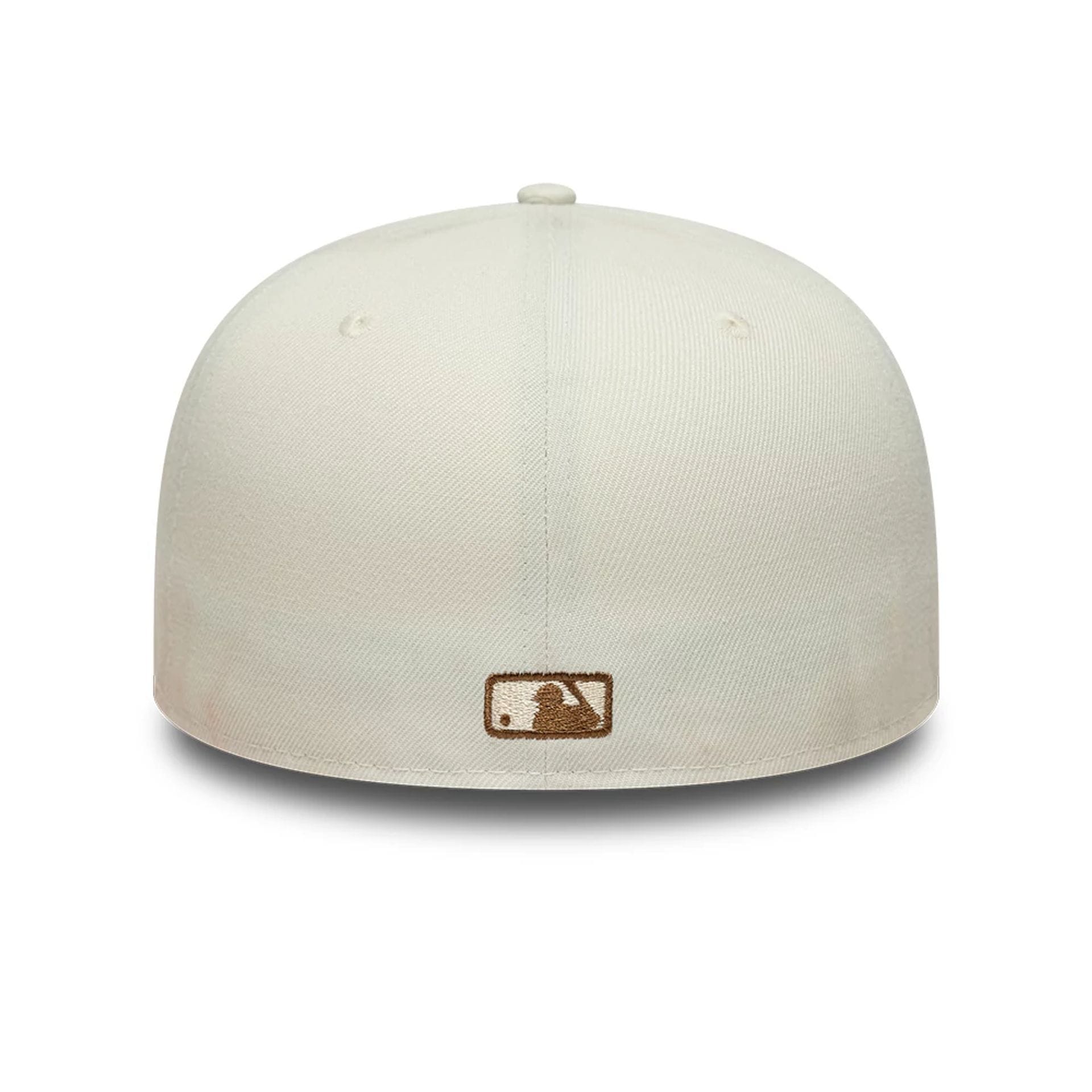 This is a New York Yankees Animal Print Leopard Beige 59FIFTY Fitted Cap 4