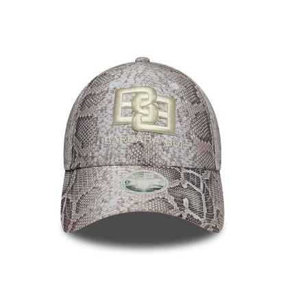 Pictured is this Womens New Era X Barbara Bui Python 9FORTY cap in python all over print. 2