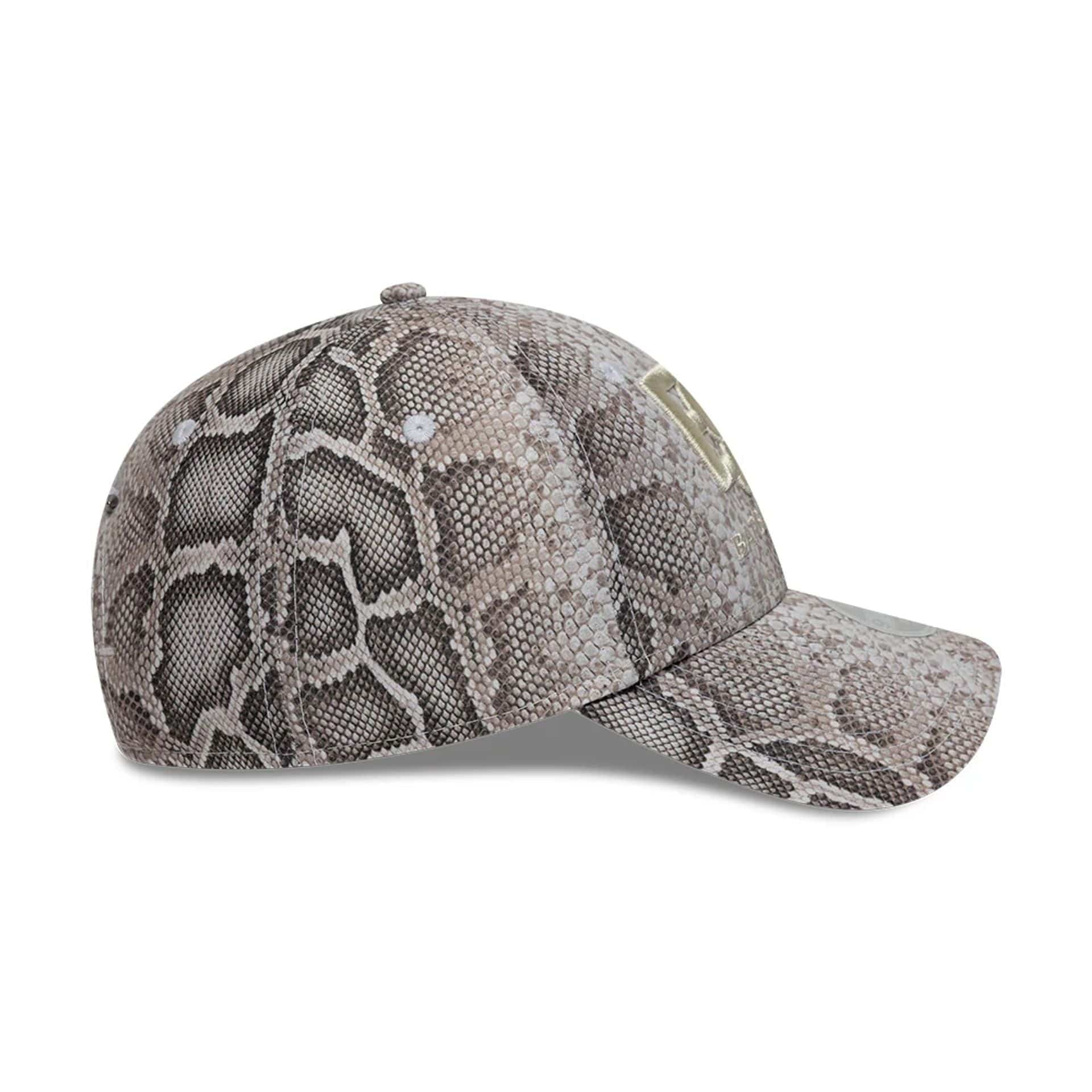 Pictured is this Womens New Era X Barbara Bui Python 9FORTY cap in python all over print. 6