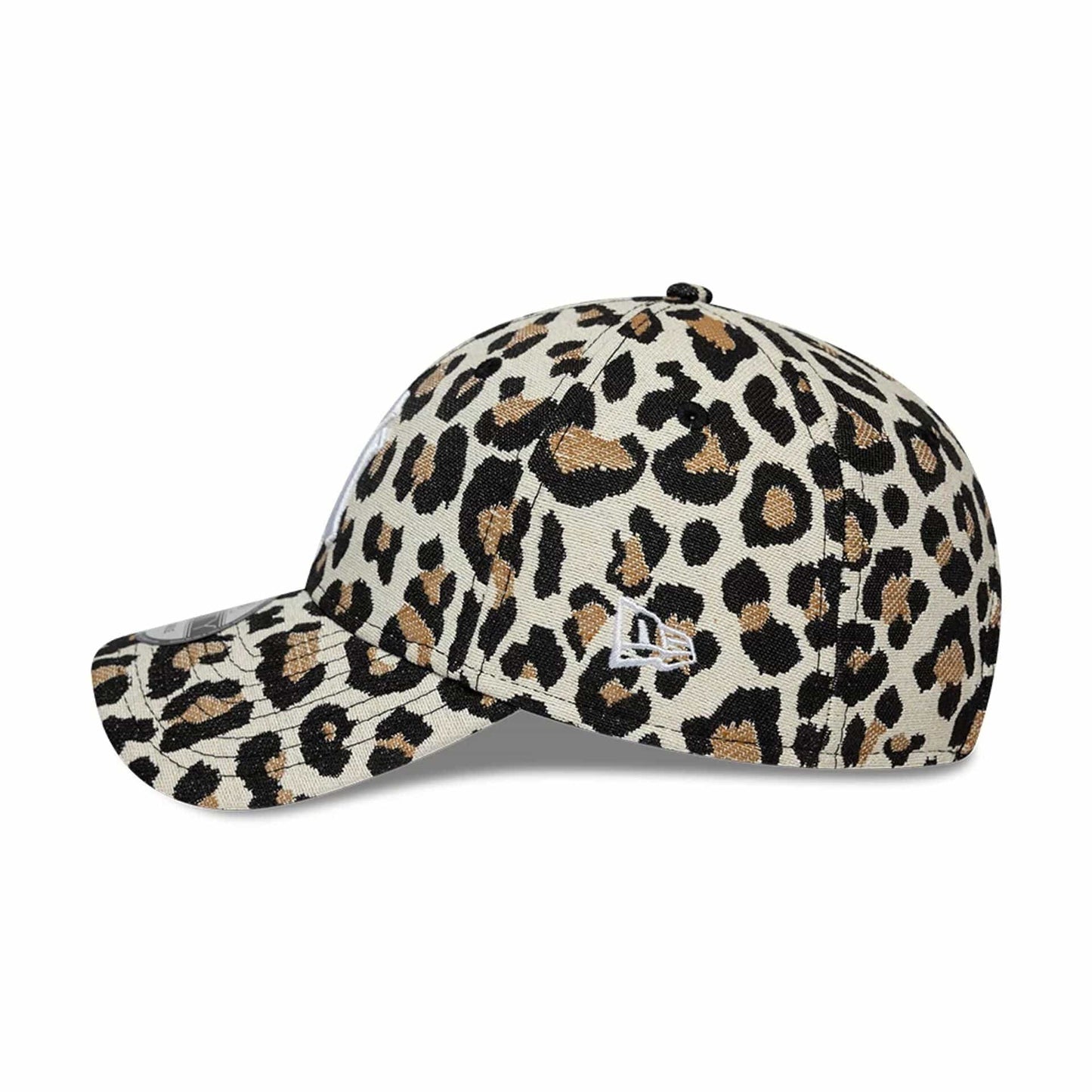 Pictured is this MLB Leopard New York Yankees 9FORTY cap in black. 5