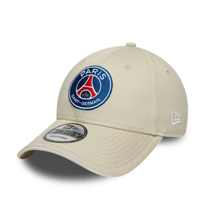 Pictured is this Core Paris Saint Germain 9FORTY cap in light beige. 1