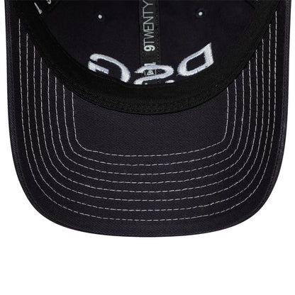 Pictured is this Pop Stitch Paris Saint Germain 9TWENTY cap in navy. 5