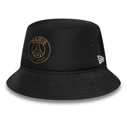 Pictured is this Black Gold Paris Saint-Germain Bucket hat in black. 1