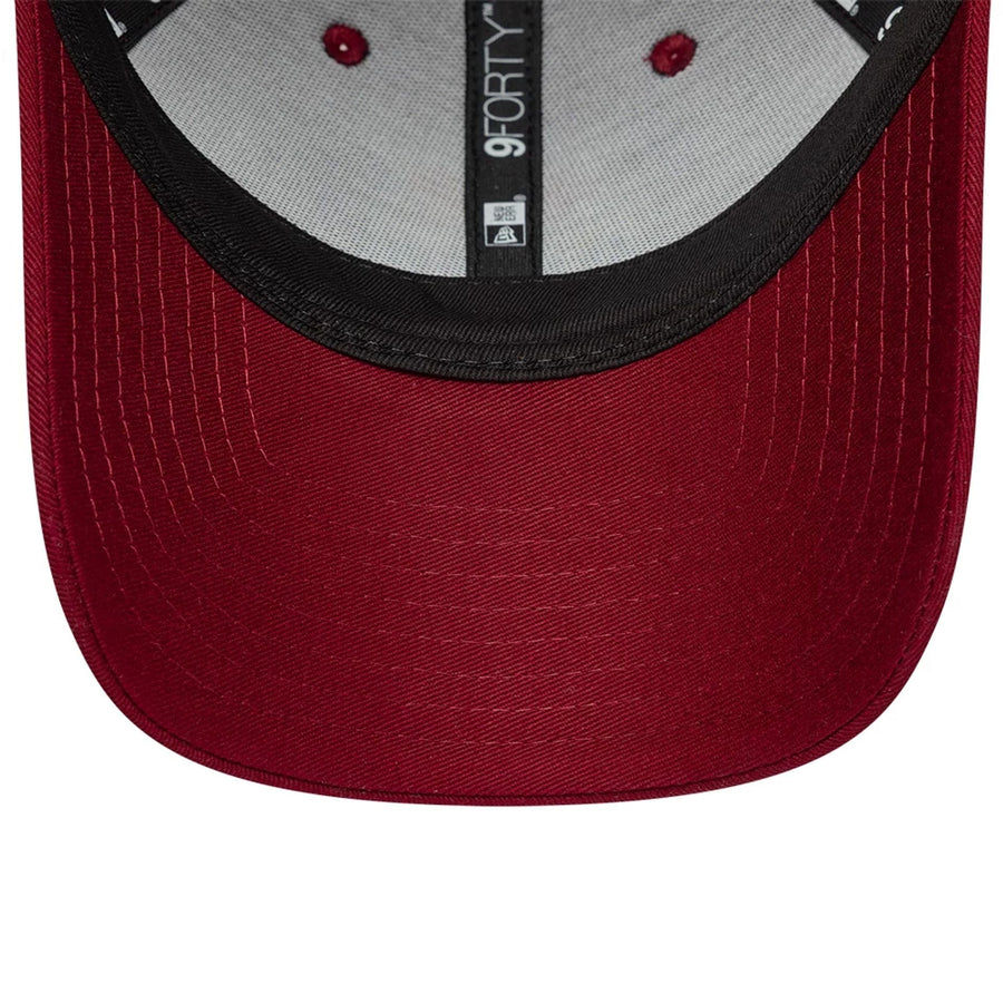 This is a FC Barcelona Core Dark Red 9FORTY Adjustable Cap 5