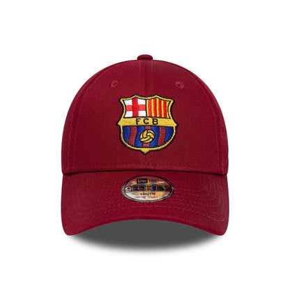 This is a FC Barcelona Youth Core Dark Red 9FORTY Adjustable Cap 2