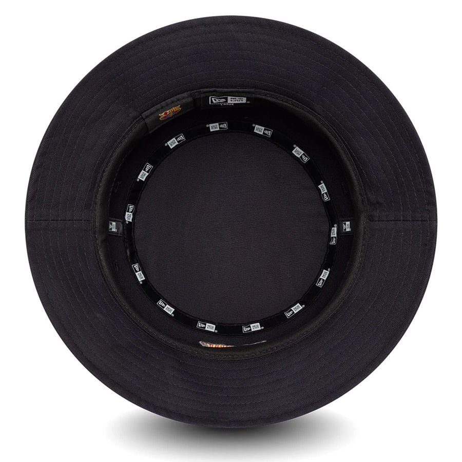 This is a FC Barcelona Core Navy Bucket Hat 5