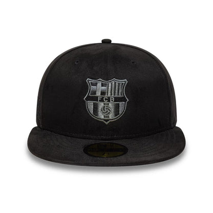 This is a FC Barcelona Mes Que Un Black 59FIFTY Fitted Cap 2