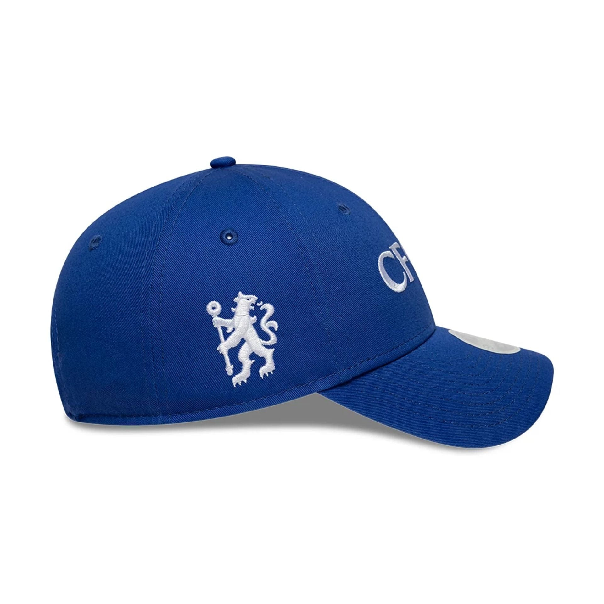 Pictured is this Womens Core Chelsea FC 9FORTY cap in blue. 4