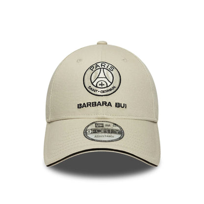 This is a Barbara Bui x Paris Saint Germain Light Beige 9FORTY Adjustable Cap 3