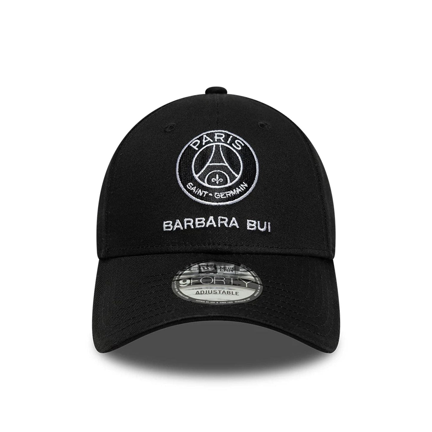 This is a Barbara Bui x Paris Saint Germain Black 9FORTY Adjustable Cap 3