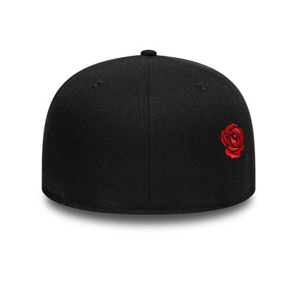 Pictured is this New Era Faux Pearl Icon 59FIFTY Fitted cap in black. 4