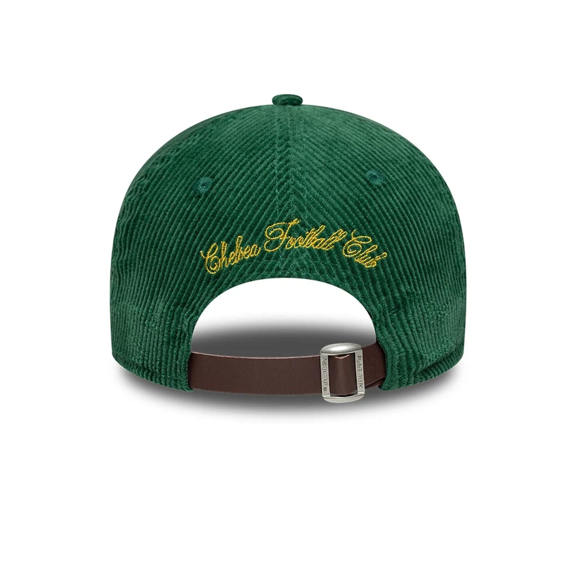 Pictured is this Speedway Chelsea FC 9TWENTY cap in dark green. 2