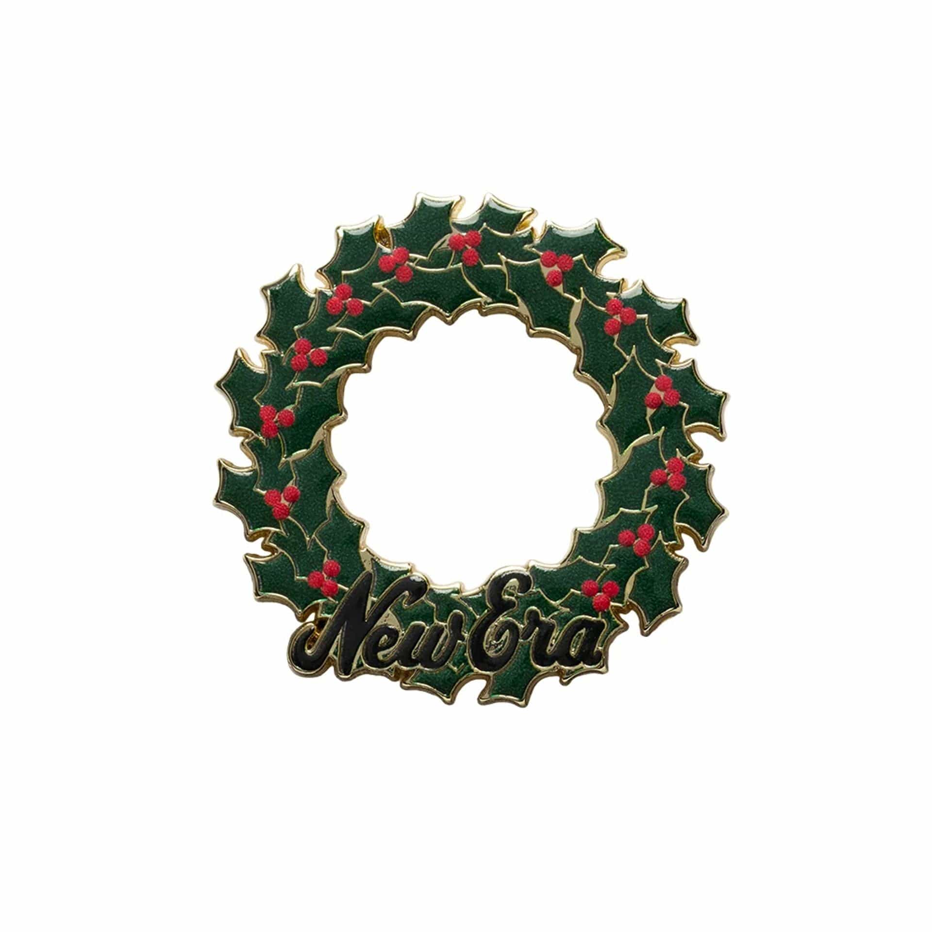 Pictured is this New Era Wreath Pin Badge in gold. 1