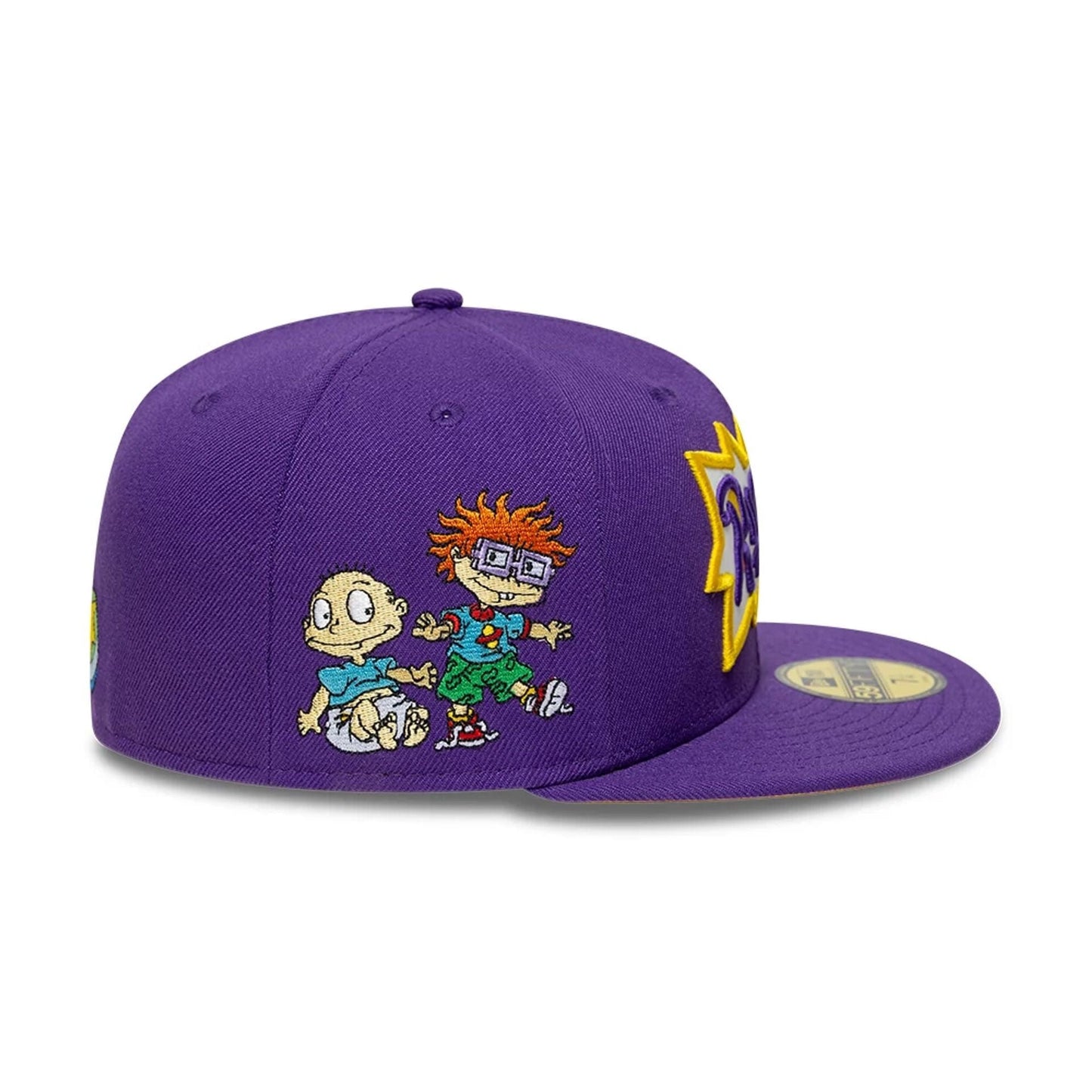 Pictured is this Nickelodeon Rugrats 59FIFTY Fitted cap in purple. 6