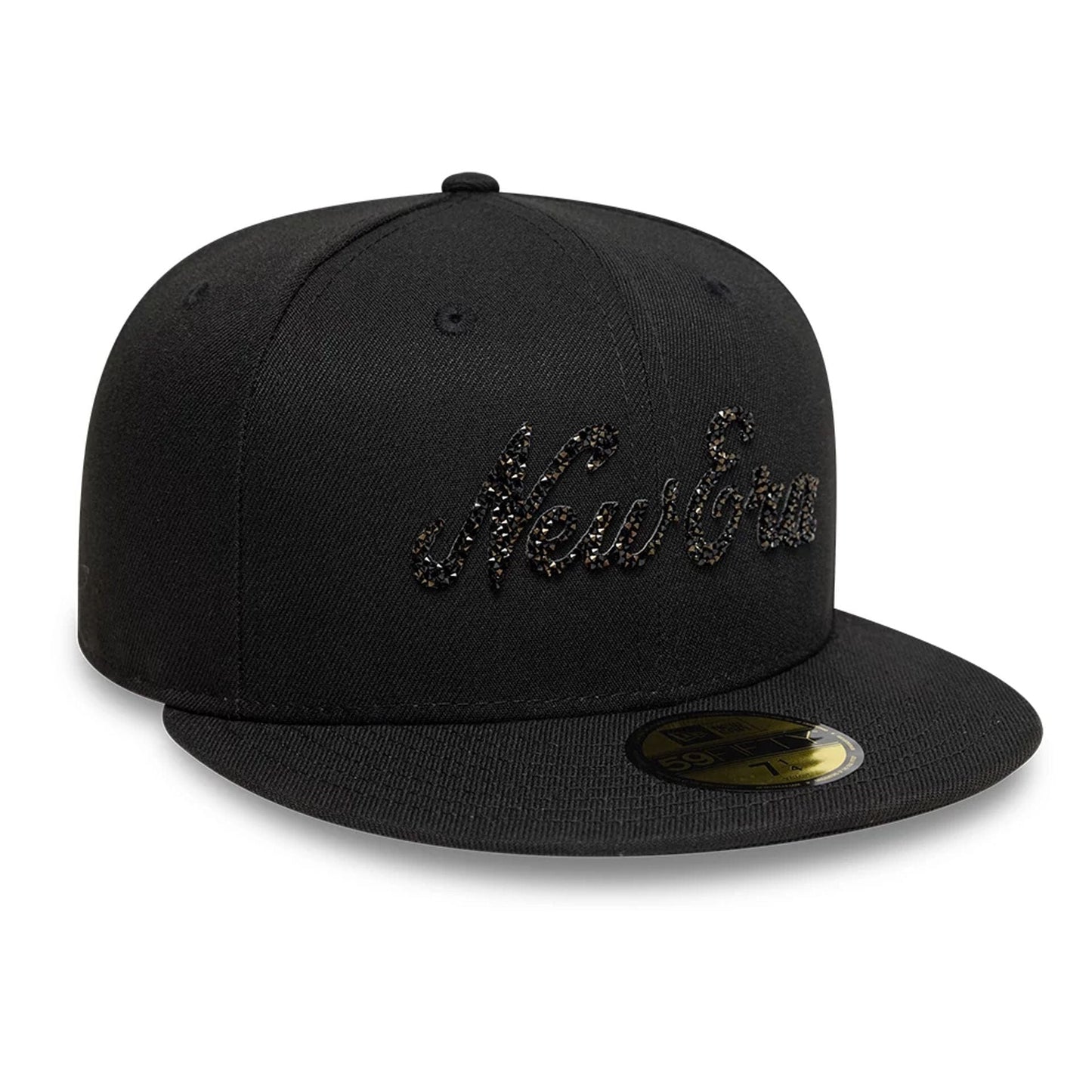 Pictured is this New Era Gem 59FIFTY Fitted cap in black. 3