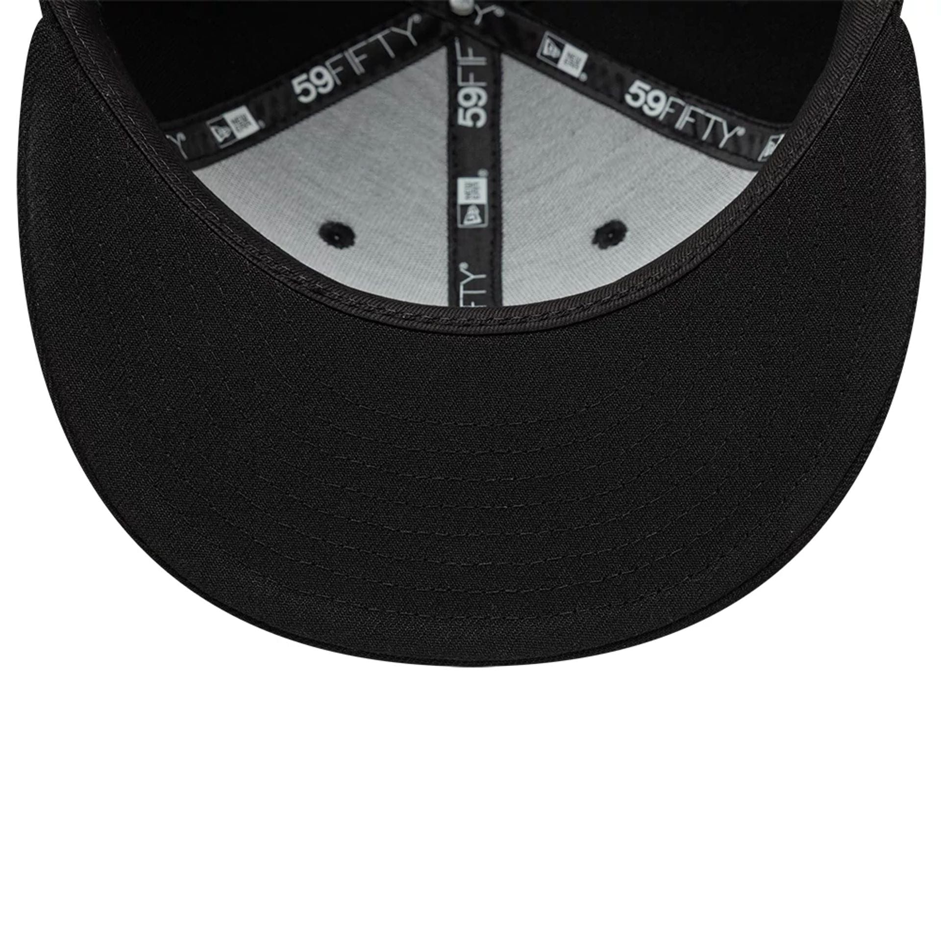 Pictured is this New Era Gem 59FIFTY Fitted cap in black. 7