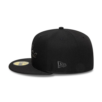 Pictured is this New Era Gem 59FIFTY Fitted cap in black. 5