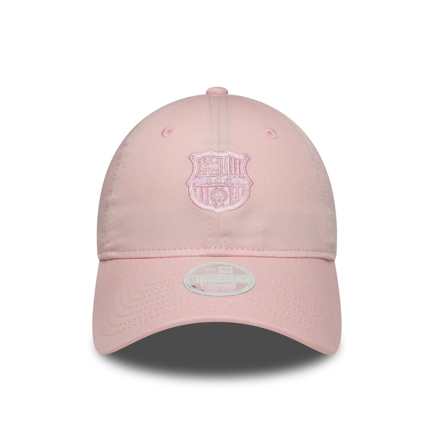 This is a FC Barcelona Womens Tonal Pastel Pink 9TWENTY Adjustable Cap 2