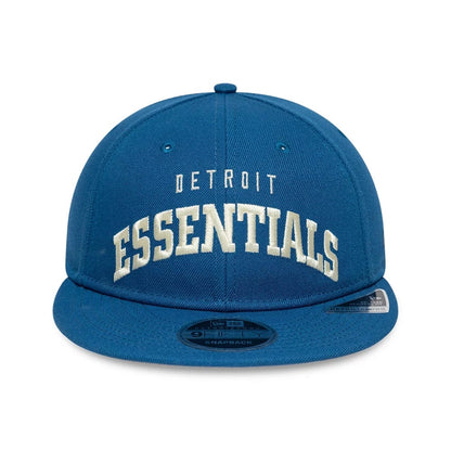 This is a Detroit Lions Fear Of God x NFL Blue Retro Crown 9FIFTY Adjustable Cap 4