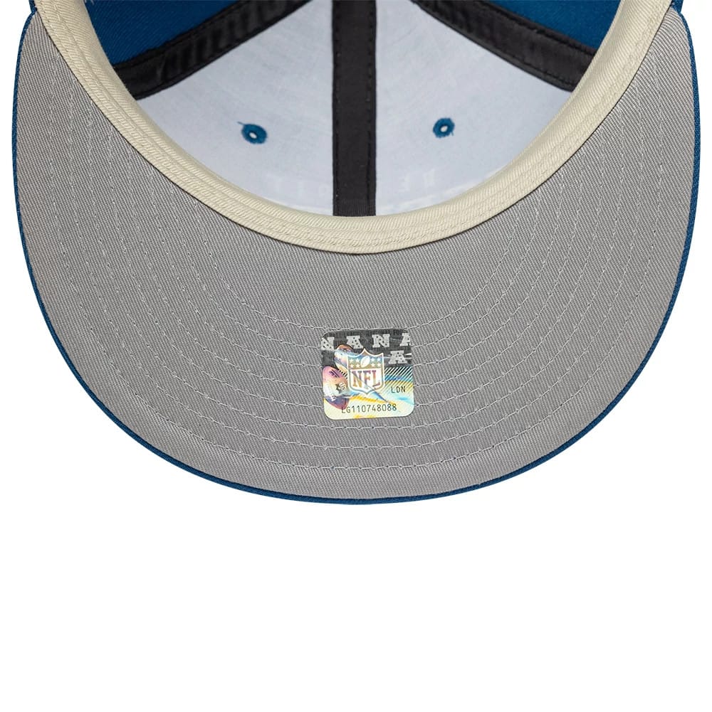 This is a Detroit Lions Fear Of God x NFL Blue Retro Crown 9FIFTY Adjustable Cap 2