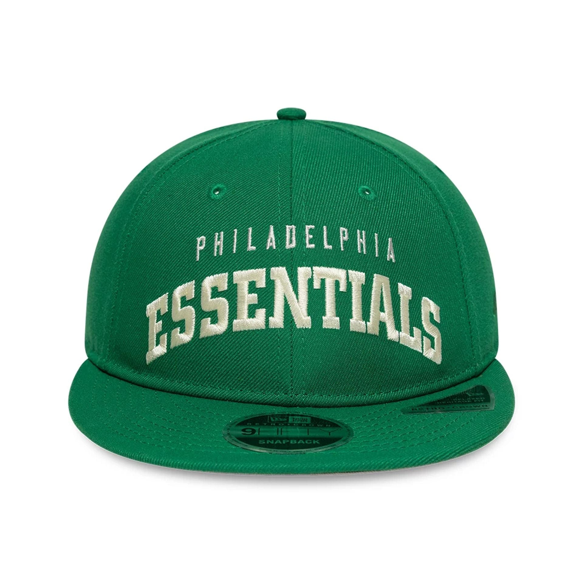 This is a Philadelphia Eagles Fear Of God x NFL Green Retro Crown 9FIFTY Adjustable Cap 4