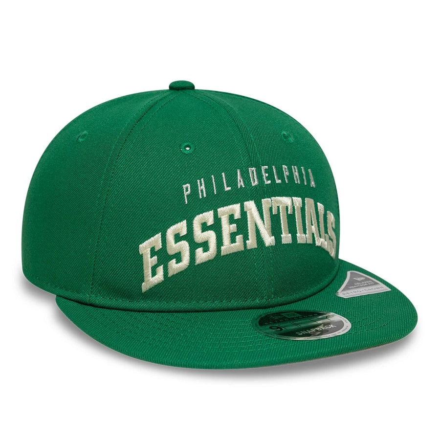 This is a Philadelphia Eagles Fear Of God x NFL Green Retro Crown 9FIFTY Adjustable Cap 5