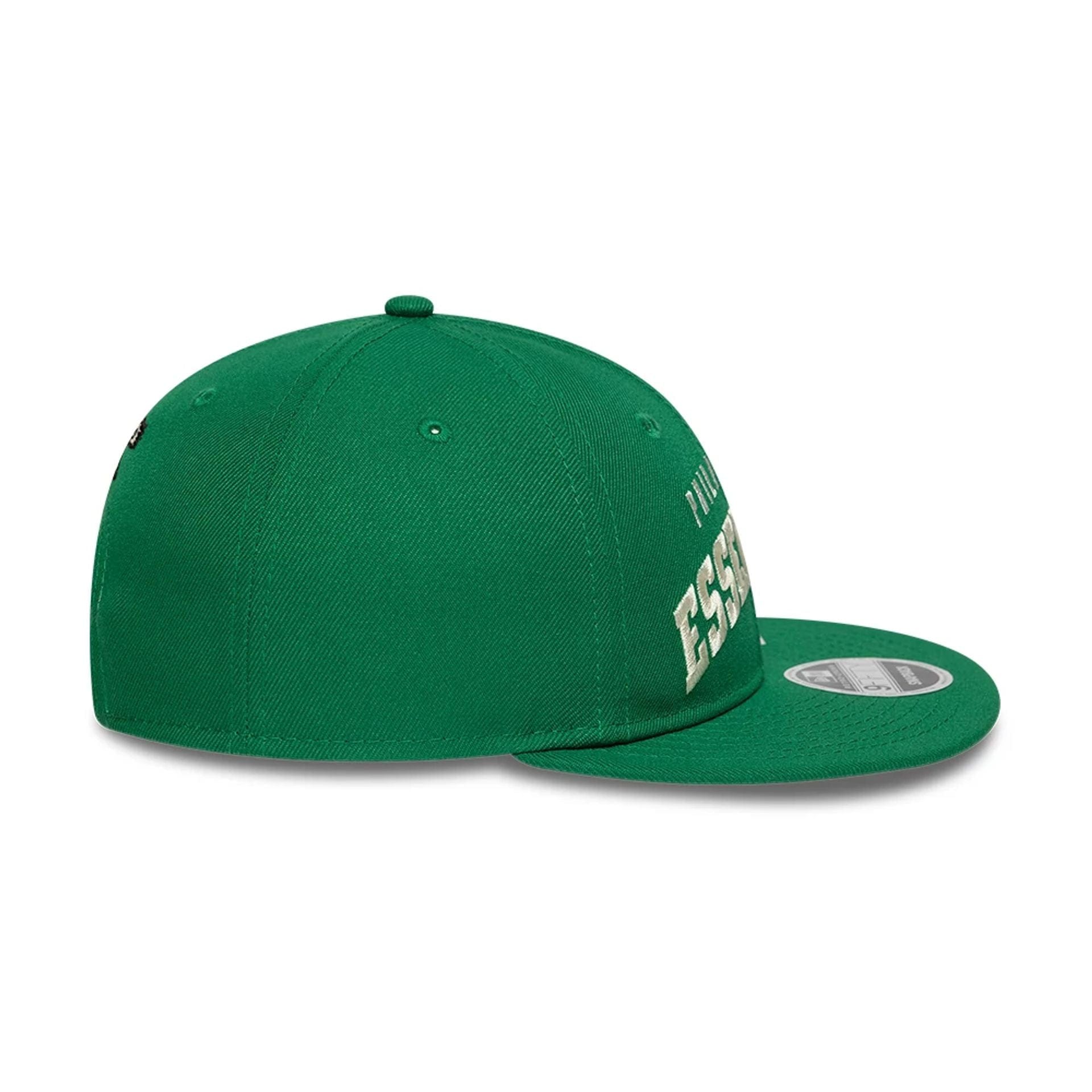 This is a Philadelphia Eagles Fear Of God x NFL Green Retro Crown 9FIFTY Adjustable Cap 7