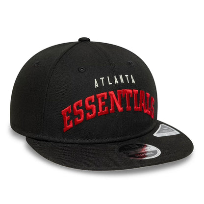 This is a Atlanta Falcons Fear Of God x NFL Black Retro Crown 9FIFTY Adjustable Cap 5