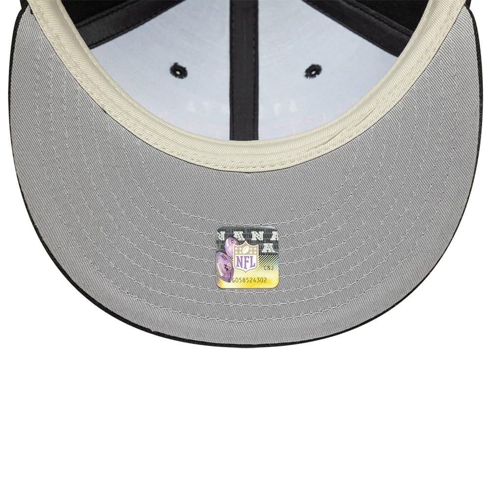 This is a Atlanta Falcons Fear Of God x NFL Black Retro Crown 9FIFTY Adjustable Cap 2