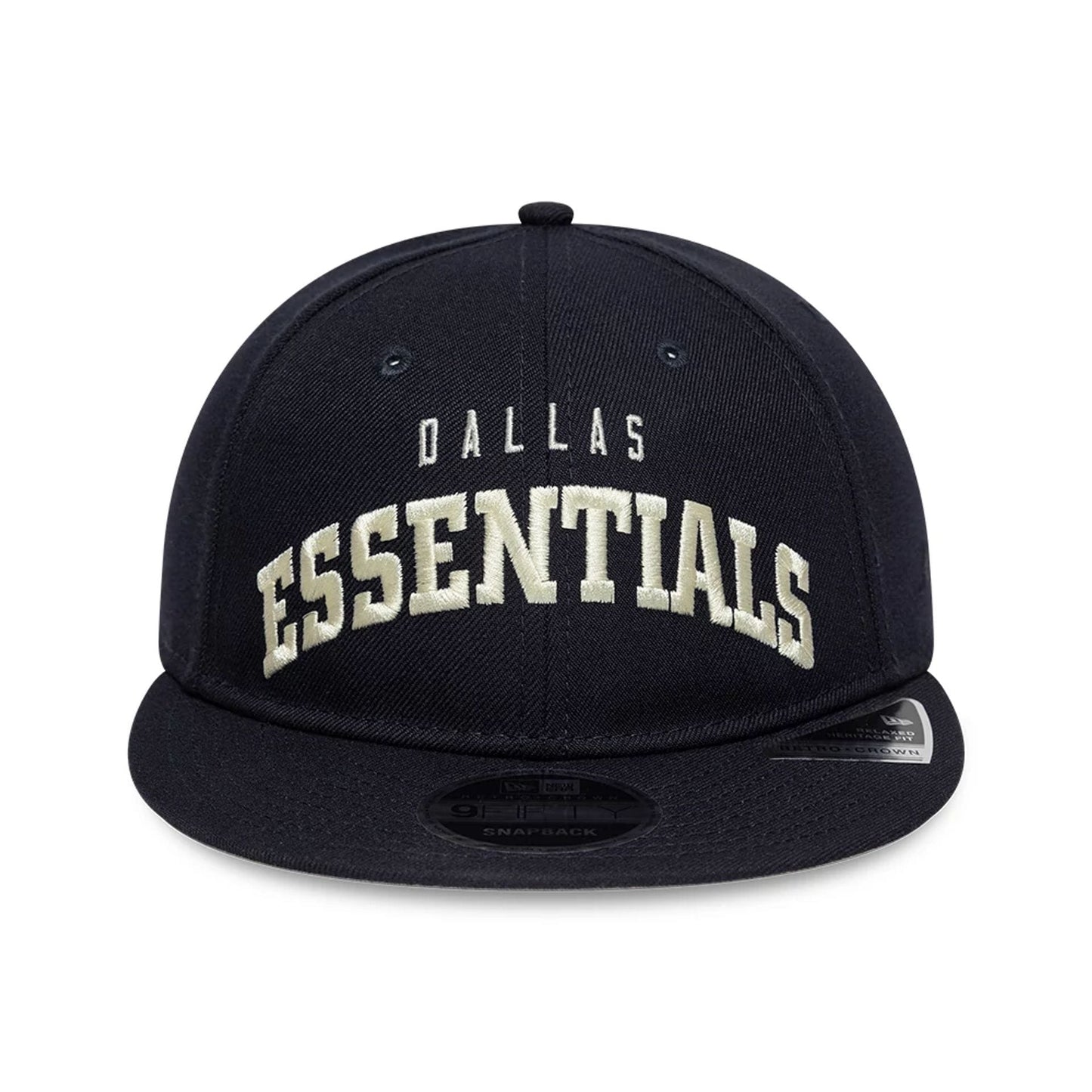 This is a Dallas Cowboys Fear Of God x NFL Navy Retro Crown 9FIFTY Adjustable Cap 4