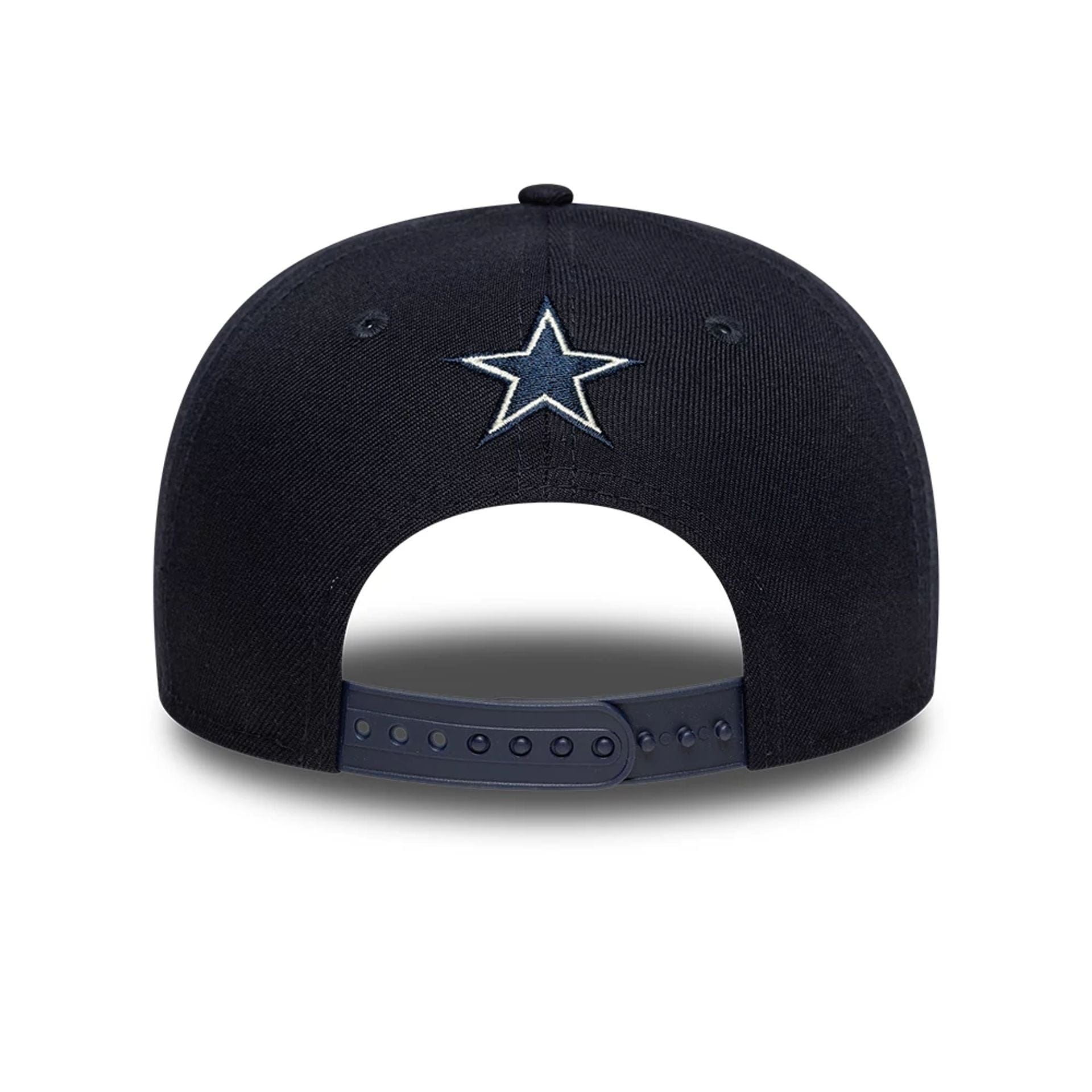 This is a Dallas Cowboys Fear Of God x NFL Navy Retro Crown 9FIFTY Adjustable Cap 3