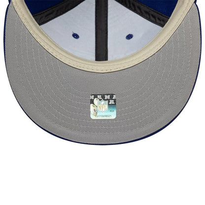 This is a New York Giants Fear Of God x NFL Dark Blue Retro Crown 9FIFTY Adjustable Cap 2