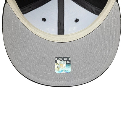 This is a Las Vegas Raiders Fear Of God x NFL Black Retro Crown 9FIFTY Adjustable Cap 2