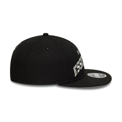 This is a Las Vegas Raiders Fear Of God x NFL Black Retro Crown 9FIFTY Adjustable Cap 7