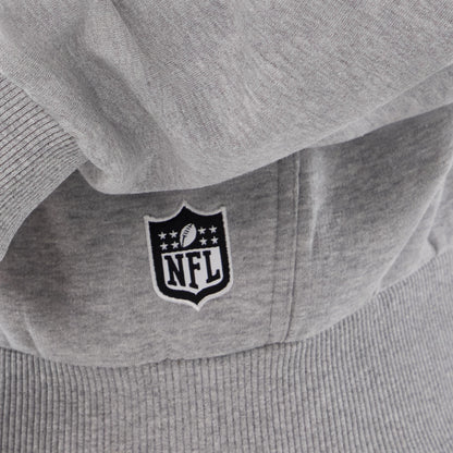 The Male model is wearing Minnesota Vikings NFL International Series Games 2025 Grey Premium Pullover Hoodie 6