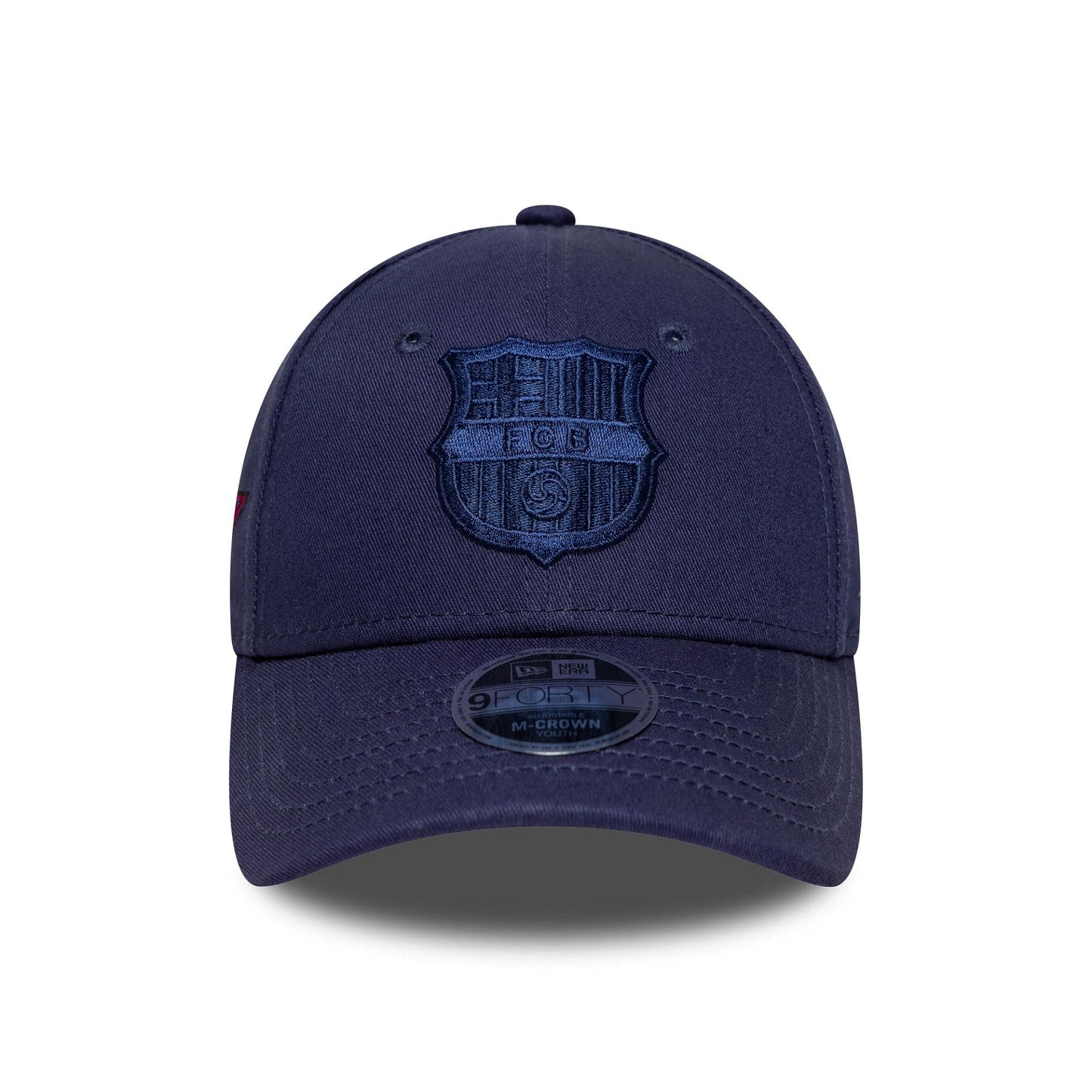 This is a FC Barcelona Youth Graphic Navy 9FORTY M-Crown Adjustable Cap 2