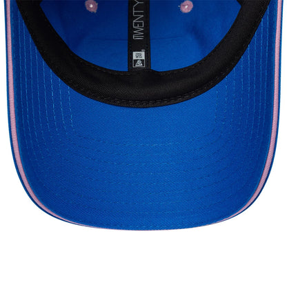 Pictured is this Womens Team Alpine Racing Pony Tail cap in blue. 6