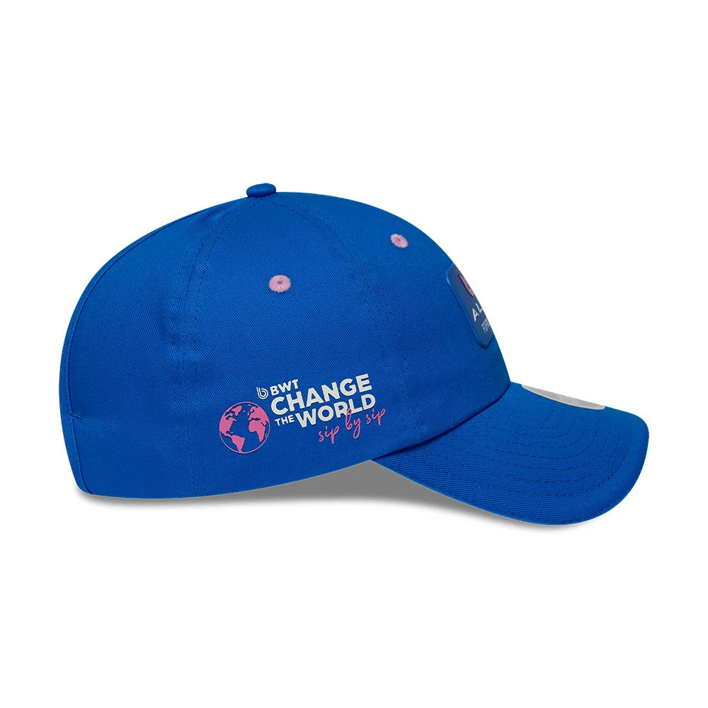 Pictured is this Womens Team Alpine Racing Pony Tail cap in blue. 4