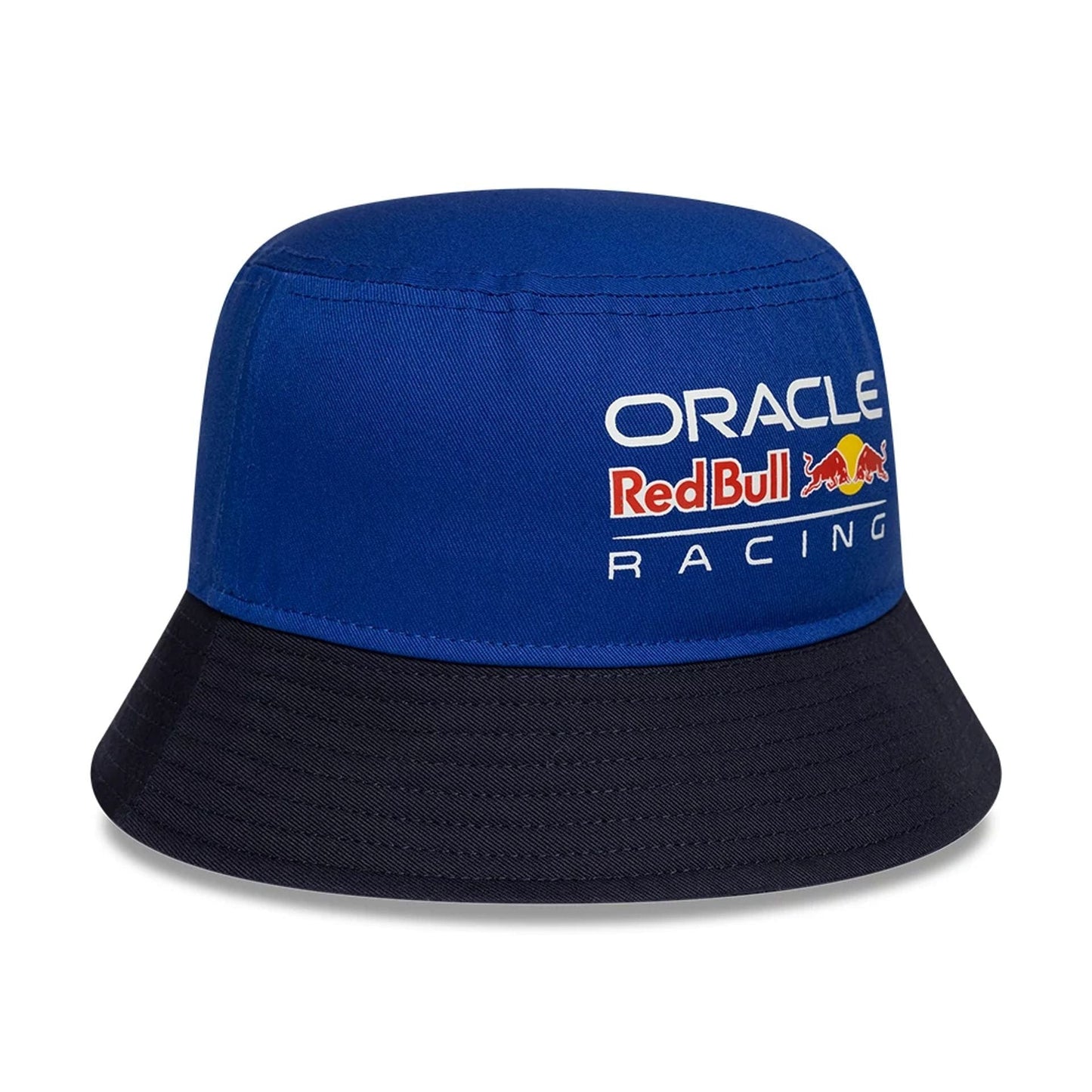 Pictured is this Youth Essential Red Bull Racing Bucket hat in dark blue. 3