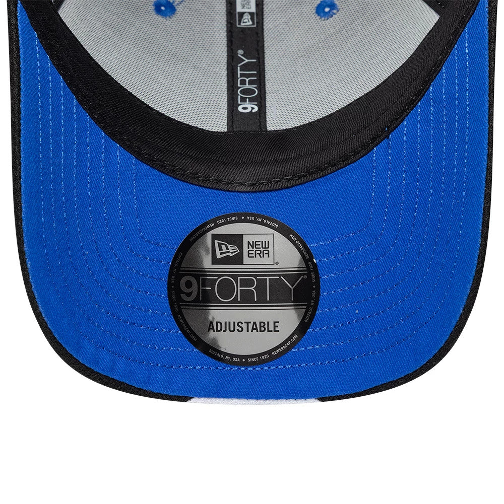 Pictured is this Visa Cash App Racing Bulls Team 9FORTY Adjustable cap in bright blue. 5