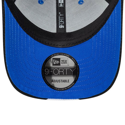 Pictured is this Visa Cash App Racing Bulls Team 9FORTY Adjustable cap in bright blue. 5