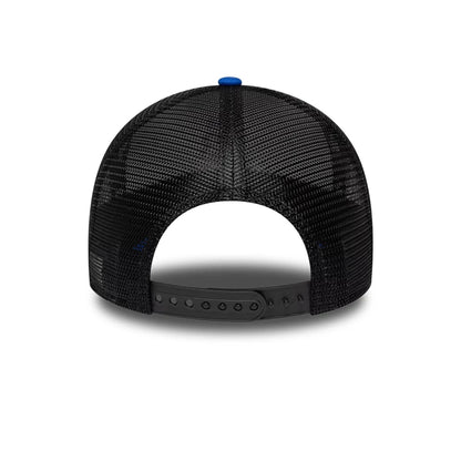 Pictured is this Visa Cash App Racing Bulls Essential 9FORTY A-Frame Trucker Adjustable cap in white. 4